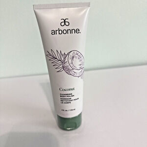 Arbonne Coconut Cleansing Body Polish 4oz New Sealed